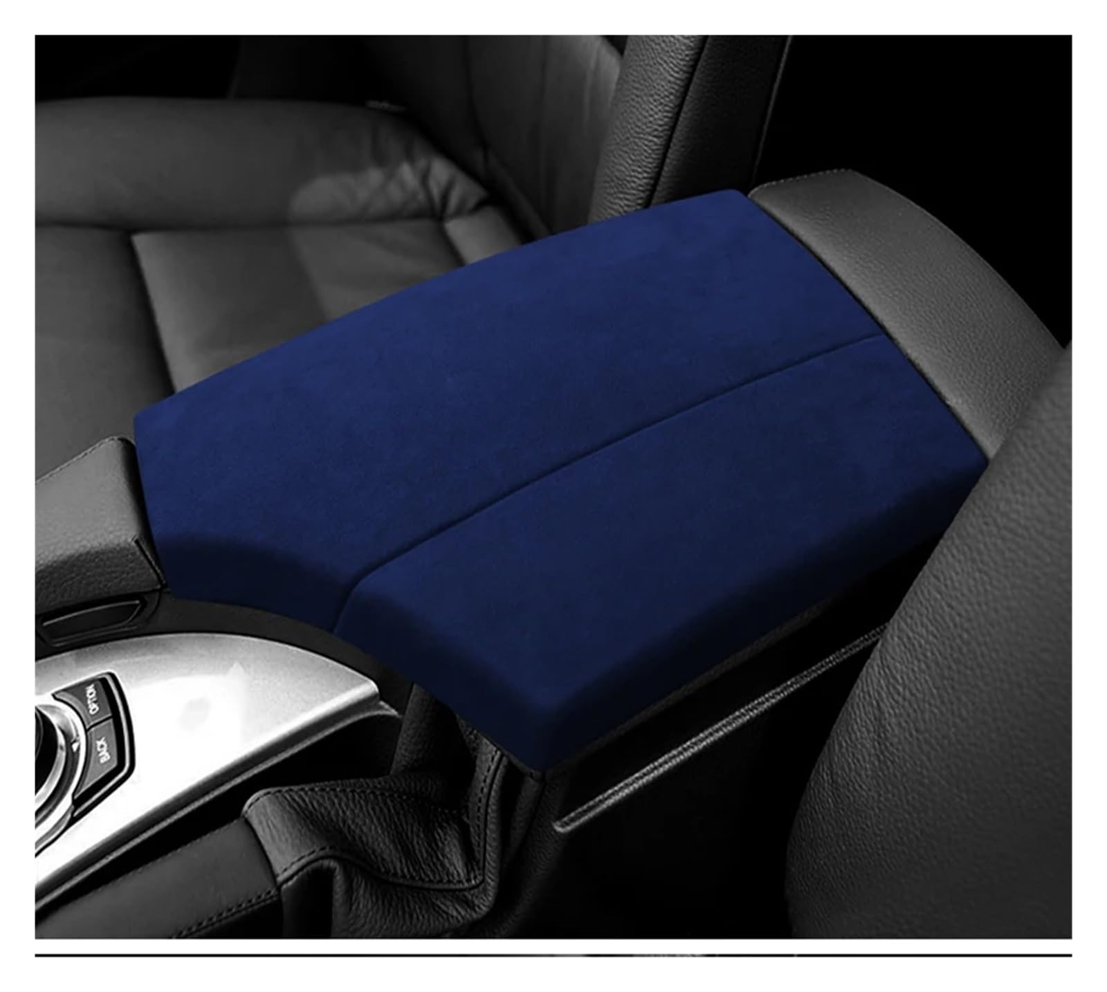 Interieur Dekor Für 5 F10 E60 2006 2007 2008 2009 2010 Auto Armlehne Deckel Abdeckung Pad Mantel Shell Auto Trim Innenräume Schwarz Auto Interieur ZubeAhör(Blau) von NCTPICLC