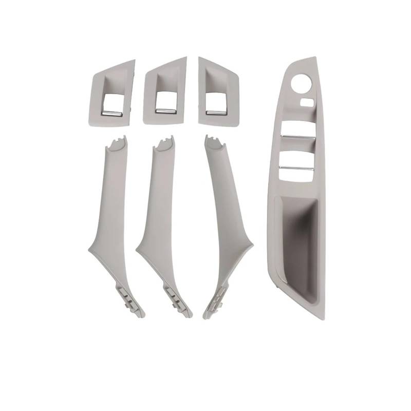 Interieur Dekor Für 5 Series F10 F11 2010 11 12 13 14 15 16 2017 Auto Innen Tür Griff Panel Pull Trim Abdeckung Fenster Schalter Panel Griff Set Auto Interieur ZubeAhör(RHD Gray) von NCTPICLC