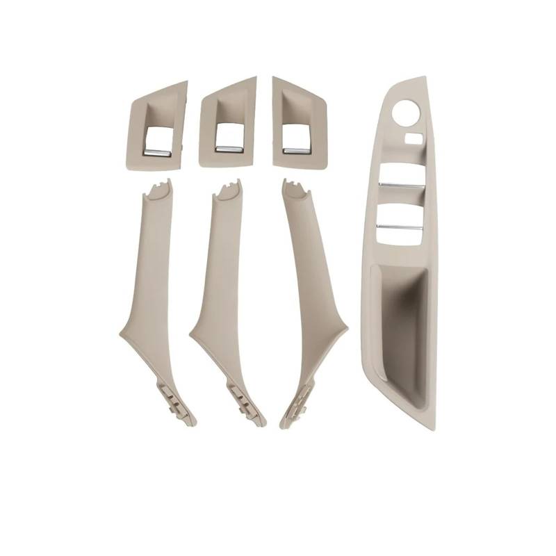 Interieur Dekor Für 5 Series F10 F11 2010 11 12 13 14 15 16 2017 Auto Innen Tür Griff Panel Pull Trim Abdeckung Fenster Schalter Panel Griff Set Auto Interieur ZubeAhör(RHD Oyster) von NCTPICLC