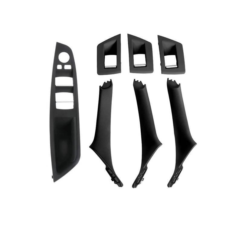 Interieur Dekor Für 5 Series F10 F11 2010-2017 Auto Innen Tür Griff Panel Pull Trim Abdeckung Fenster Schalter Panel Griff Set Auto Interieur ZubeAhör(LHD Black) von NCTPICLC