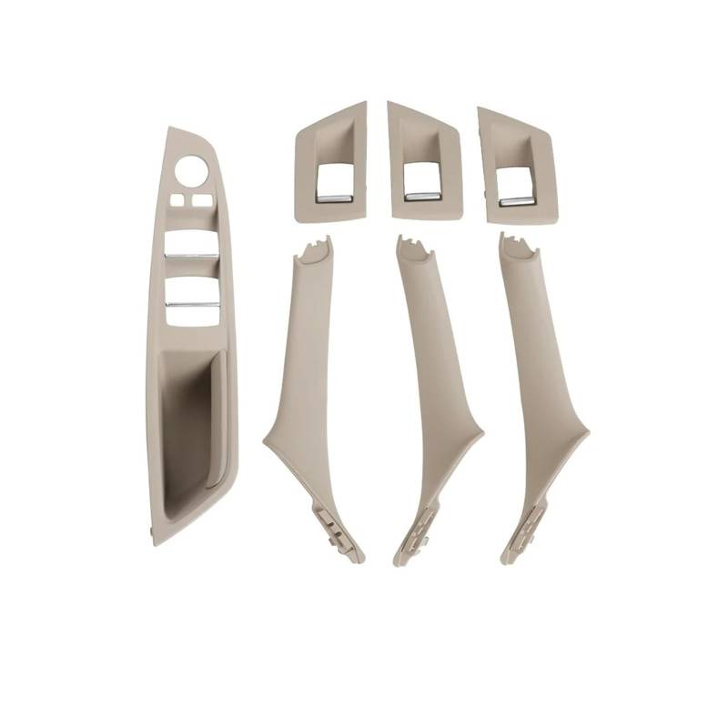 Interieur Dekor Für 5 Series F10 F11 2010-2017 Auto Innen Tür Griff Panel Pull Trim Abdeckung Fenster Schalter Panel Griff Set Auto Interieur ZubeAhör(LHD Oyster) von NCTPICLC