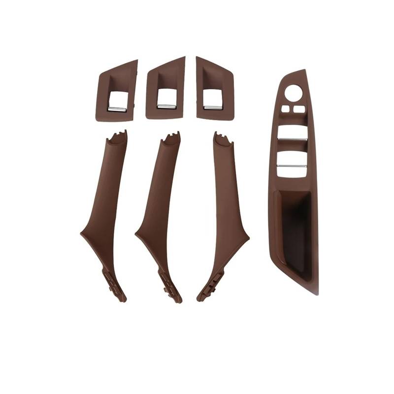 Interieur Dekor Für 5 Series F10 F11 2010-2017 Auto Innen Tür Griff Panel Pull Trim Abdeckung Fenster Schalter Panel Griff Set Auto Interieur ZubeAhör(RHD Red) von NCTPICLC