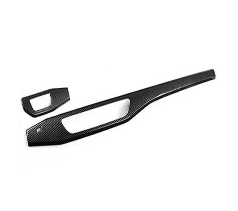 Interieur Dekor Für A4L Für A5 2017 18 2019 2020 2021 2022 2023 2024 Kohlefaserkorn ABS Hardshell Innenräume Armaturenbrett Getriebe Bedienfeld Armlehne Türabdeckung Auto Interieur ZubeAhör(Dashboard) von NCTPICLC