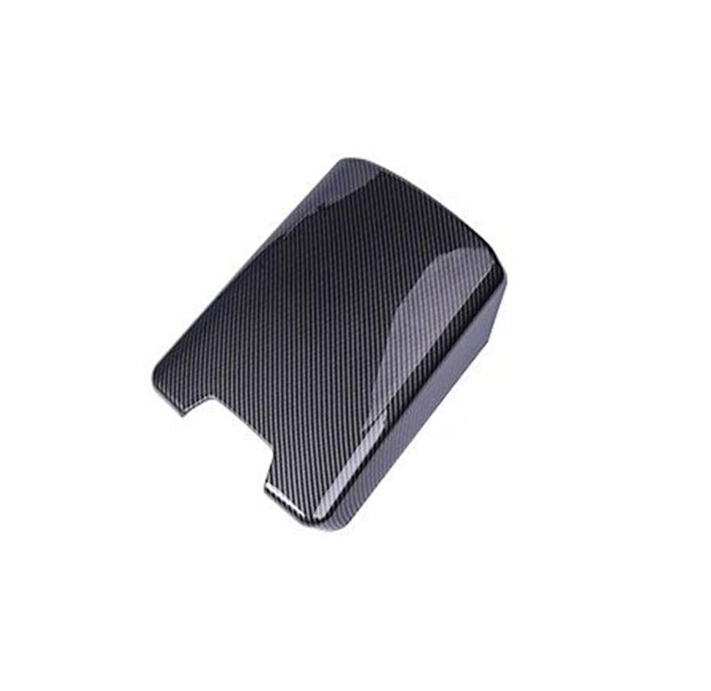 Interieur Dekor Für A6 Für A6L 2018 2019 2020 2021 2022 2023 2024 Leder Carbon Faser Innenräume Armlehne Deckel Schaltknauf Overlay Panel Shell Auto Interieur ZubeAhör(Carbon-Armrest) von NCTPICLC