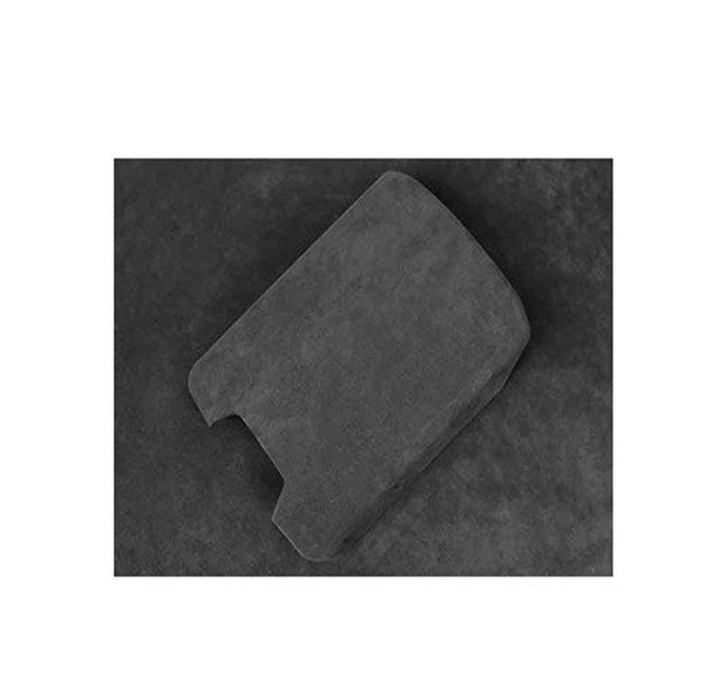 Interieur Dekor Für A6 Für A6L 2018 2019 2020 2021 2022 2023 2024 Leder Carbon Faser Innenräume Armlehne Deckel Schaltknauf Overlay Panel Shell Auto Interieur ZubeAhör(Suede Armrest) von NCTPICLC