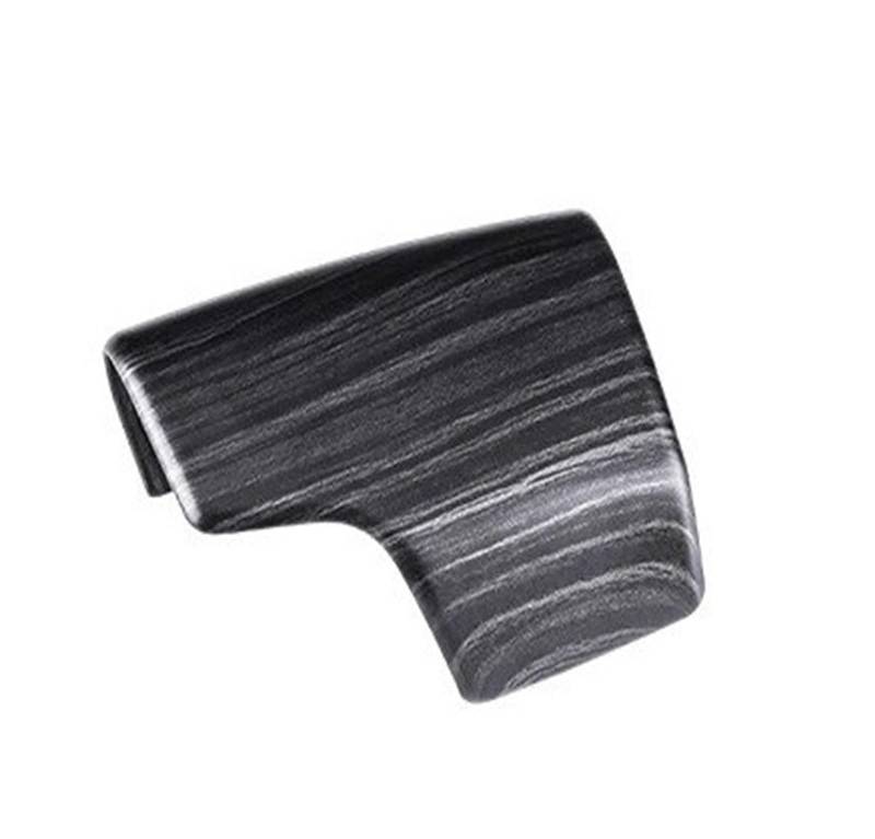Interieur Dekor Für A6 Für A6L 2018 2019 2020 2021 2022 2023 2024 Leder Carbon Faser Innenräume Armlehne Deckel Schaltknauf Overlay Panel Shell Auto Interieur ZubeAhör(Wooden Knob) von NCTPICLC
