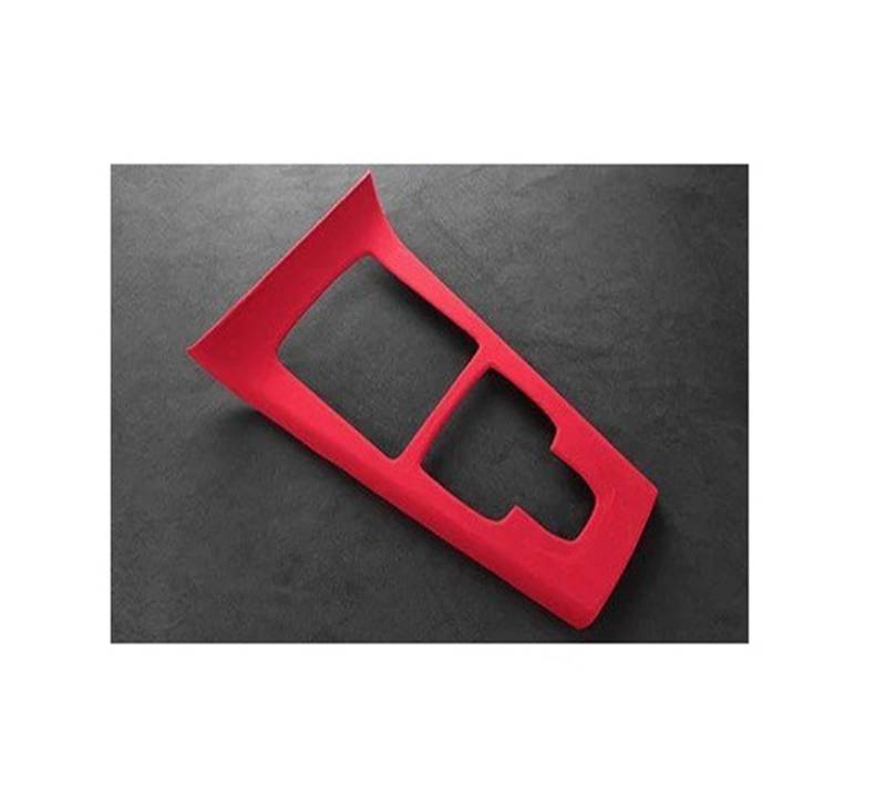 Interieur Dekor Für Benz Für A-Klasse W177 Für CLA C118 2020 2021 2022 2023 2024 Innen Teil Armlehne Getriebe Stick Zentrale Panel Abdeckung Auto Interieur ZubeAhör(Red Central Panel) von NCTPICLC
