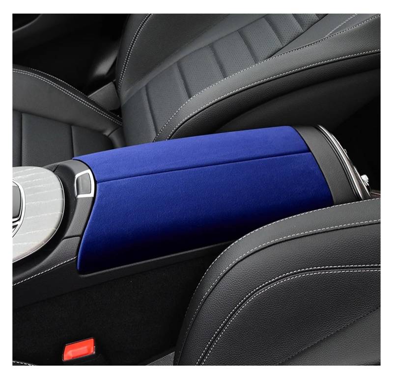 Interieur Dekor Für Benz Für E-Klasse W212 W213 S212 S213 A207 A238 C207 C208 2016 2017 2018 2019 2020 2021 2022 Armlehne Box Deckel Abdeckung Shell Mantel Panel Auto Interieur ZubeAhör(Blau) von NCTPICLC