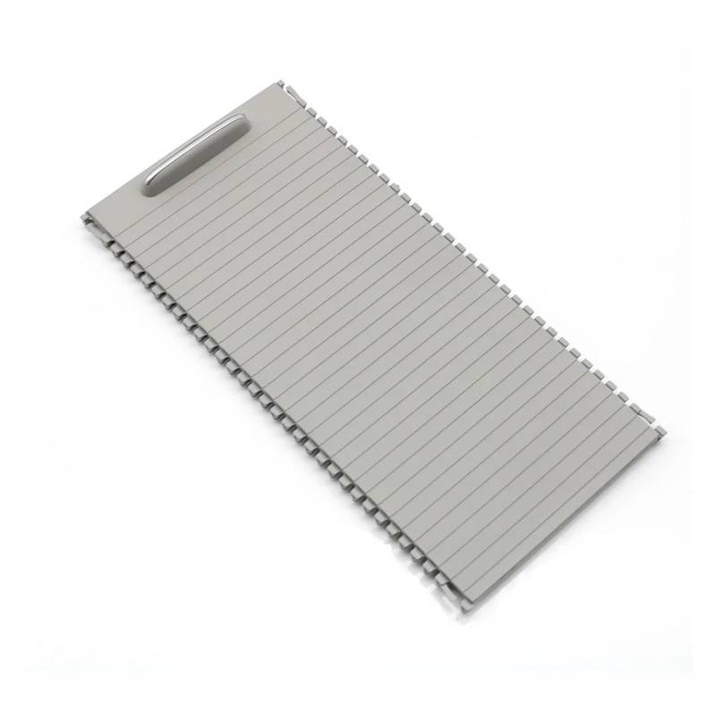 Interieur Dekor Für Benz W204 C C180 C200 C220 E W207 W212 E260 E300 RHD Auto Zentrale Armlehne Trinken Tasse Halter Shutter Äußere Rahmen Abdeckung Auto Interieur ZubeAhör(Hellgrau) von NCTPICLC