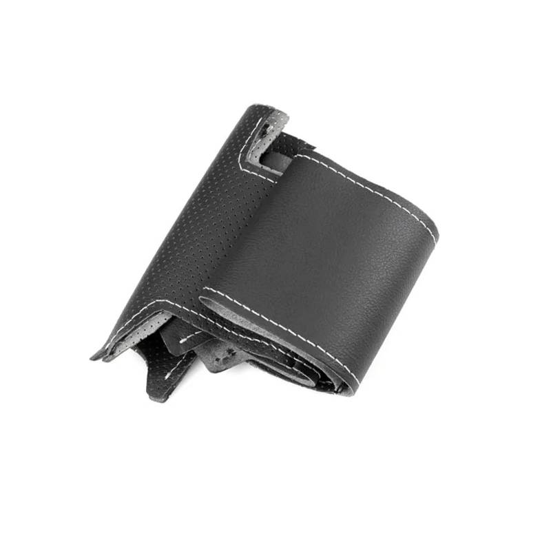 Interieur Dekor Für Citroen Für C- Crosser 2007 2008 2009 2010 2011 2012 Auto Lenkrad Leder Abdeckung Auto Interieur ZubeAhör(White line) von NCTPICLC