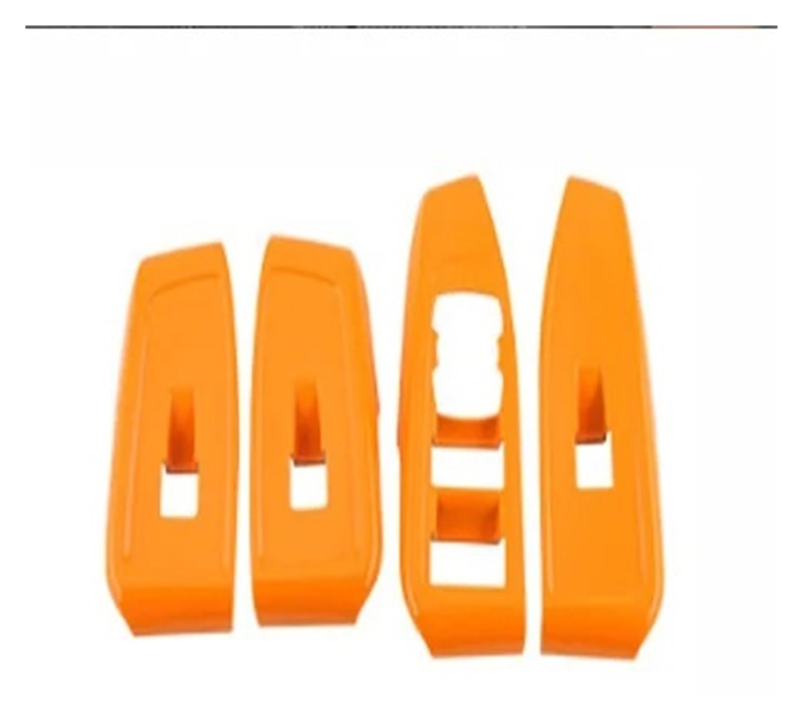 Interieur Dekor Für Ford Für Ranger 2022 2023 2024 Auto Pre-klebstoff Tür Windows Hebe Overlay Hardshell ABS Panel Abdeckung LHD RHD Auto Interieur ZubeAhör(Orange RHD) von NCTPICLC