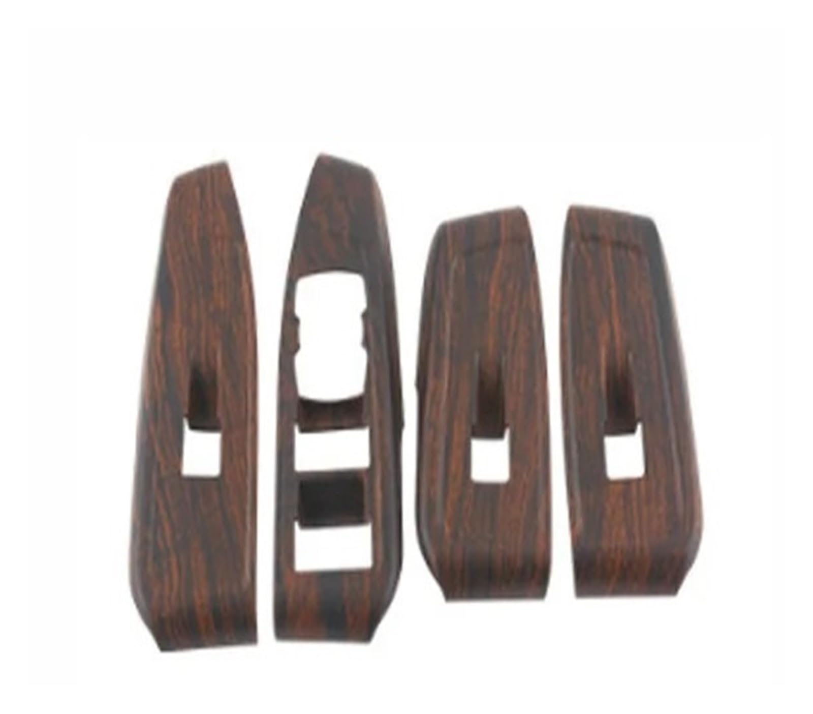 Interieur Dekor Für Ford Für Ranger 2022 2023 2024 Auto Pre-klebstoff Tür Windows Hebe Overlay Hardshell ABS Panel Abdeckung LHD RHD Auto Interieur ZubeAhör(Wood Grain LHD) von NCTPICLC
