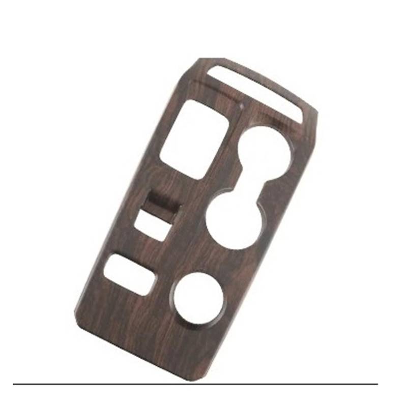 Interieur Dekor Für Ford Für Ranger T9 2022 2023 2024 Holzmaserung Innenräume Zubehör Overlay Panel Dashboard Armlehne Türen Getriebe Zentralen LHD RHD Auto Interieur ZubeAhör(Gear Panel C LHD) von NCTPICLC