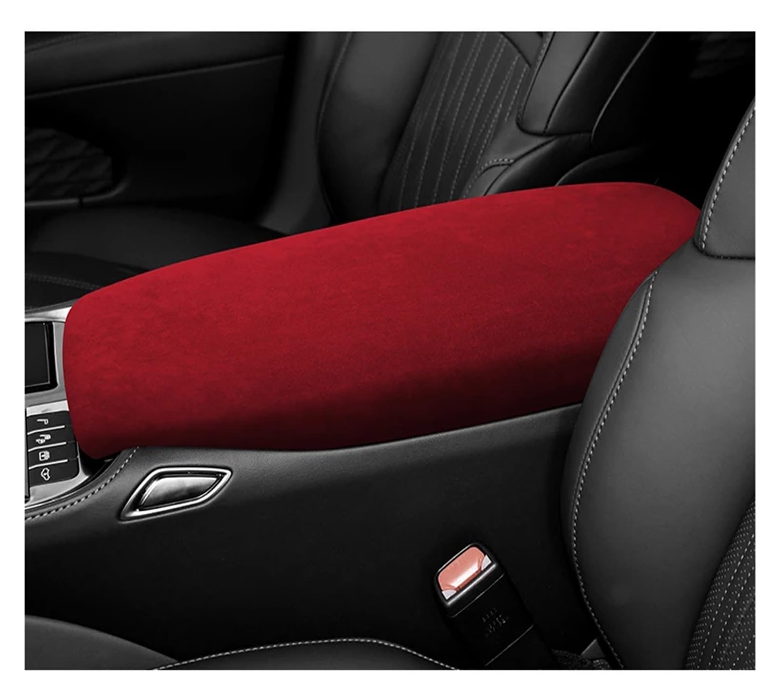 Interieur Dekor Für Lexus Für LS-LS350 LS430 LS460 LS500 LS500h LS600h 2017 2018 2019 2020 2021 2022 Armlehne Box Deckel Abdeckung Shell Pad Auto Interieur ZubeAhör(WineRed) von NCTPICLC