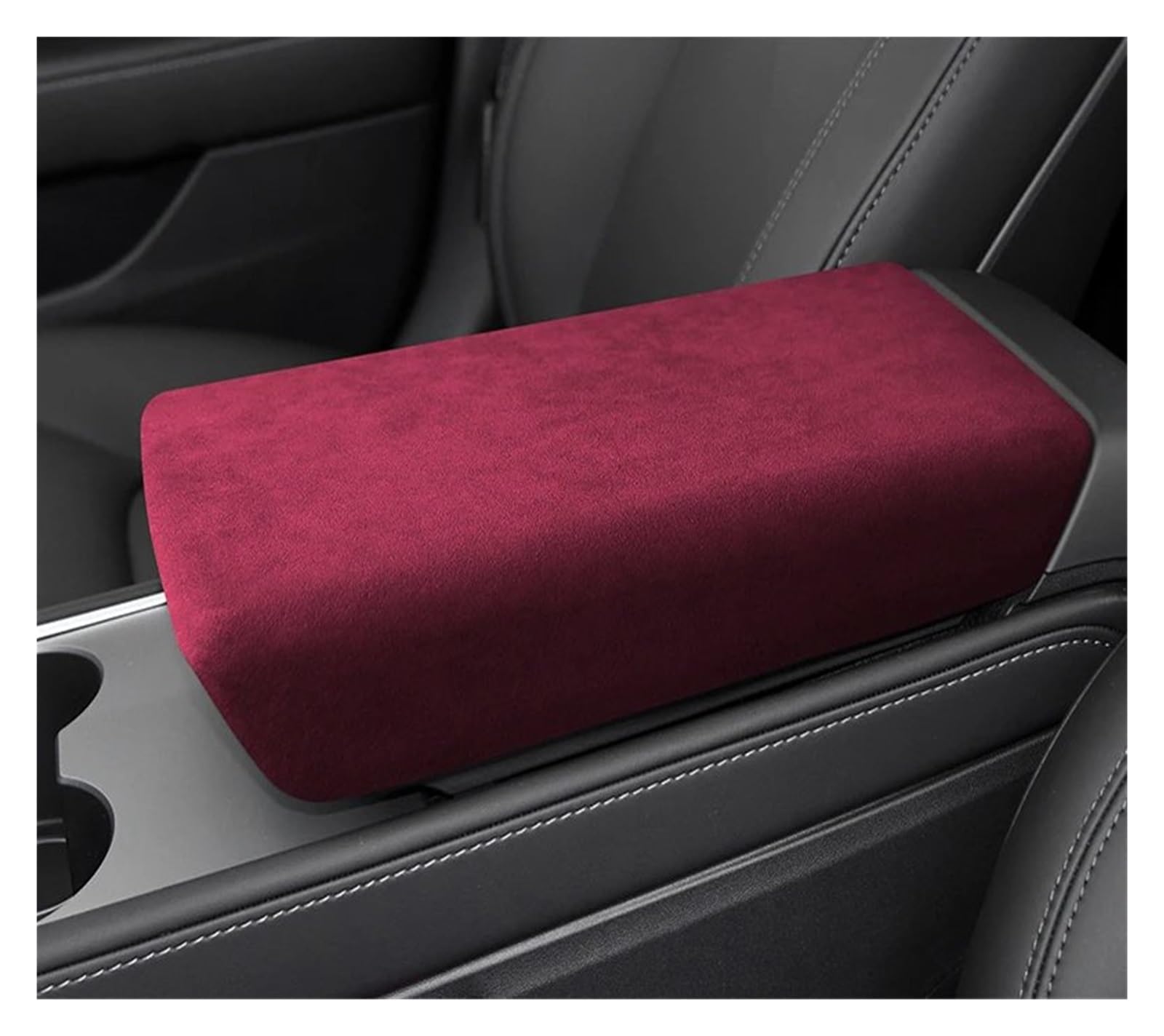 Interieur Dekor Für Tesla Für Modell 3 Für Modell Y 2018 2019 2020 2021 2022 Zentrale Armlehne Deckel Abdeckung Mantel Shell Schwarz Auto Interieur ZubeAhör(WineRed) von NCTPICLC