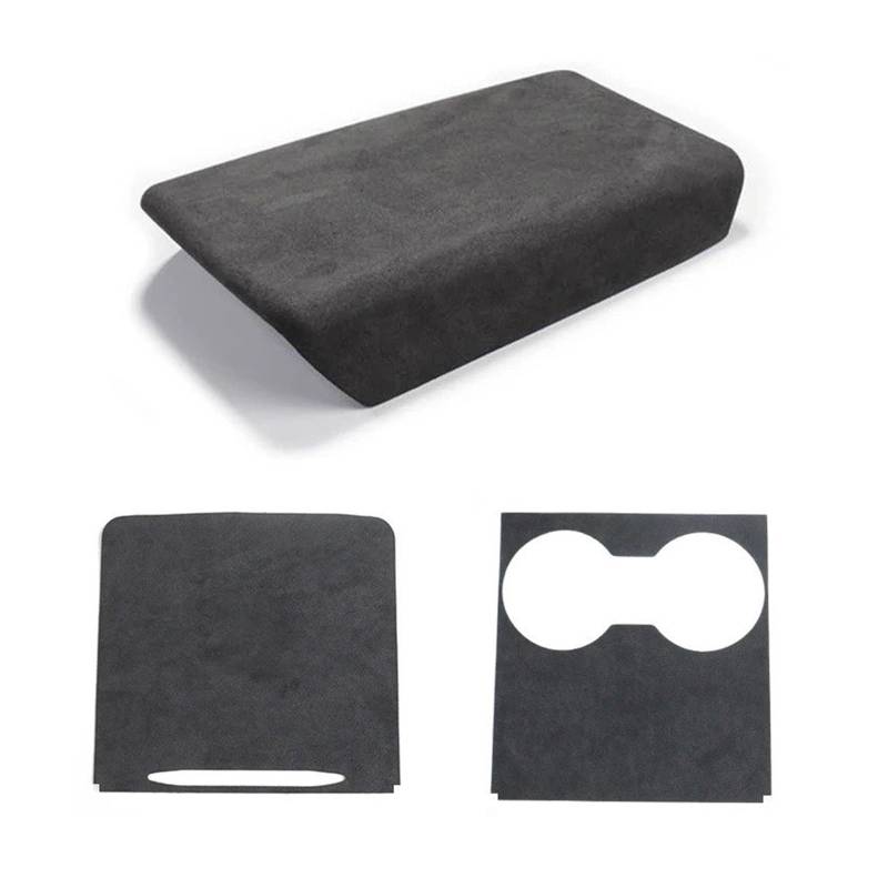 Interieur Dekor Für Tesla Für Modell Für Y Innen Ändern Wildleder Dekor Aufkleber Center Console Wrap Kit/Dashboard/Armlehne/rücksitz Airco Outlet Abdeckung Auto Interieur ZubeAhör(Central Kits) von NCTPICLC