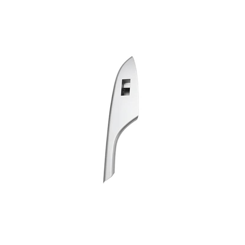 Interieur Dekor Für Toyota Für Corolla 2007-2013 Auto Fensterheber Control Schalter Abdeckung Rahmen Links Hand Stick Auto Power Elektrische Fenster Schalter Panel Auto Interieur ZubeAhör(Silver Rea von NCTPICLC