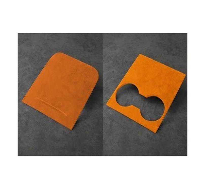 Interieur Dekor Zentrale Tassen Armlehne Vordere Abdeckung Pad Matte Mantel Shell Für Tesla Für Modell 3 Für Modell Für Y 2018-2022 2021 2020 2019 Auto Interieur ZubeAhör(Orange Kit) von NCTPICLC