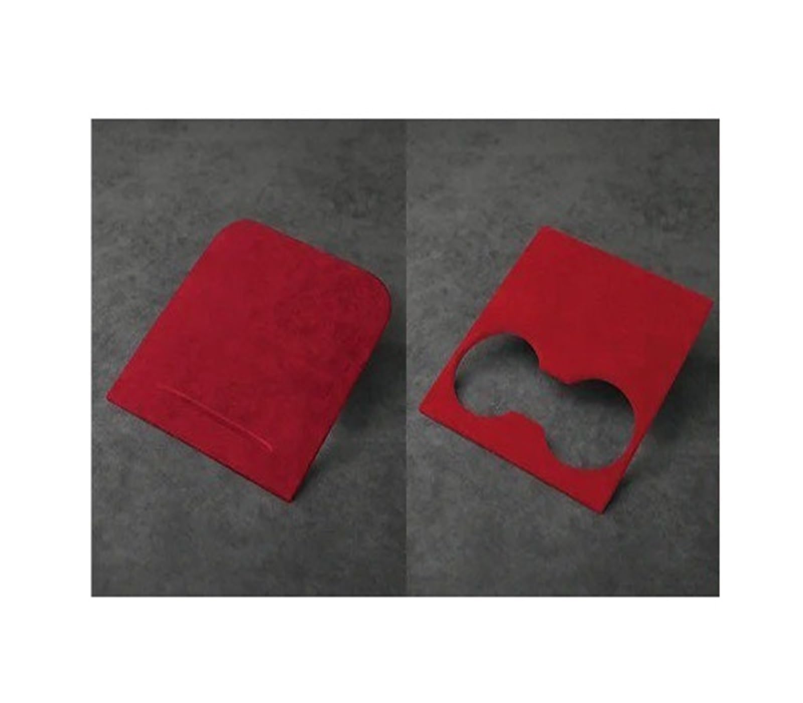 Interieur Dekor Zentrale Tassen Armlehne Vordere Abdeckung Pad Matte Mantel Shell Für Tesla Für Modell 3 Für Modell Für Y 2018-2022 2021 2020 2019 Auto Interieur ZubeAhör(Red Kit) von NCTPICLC