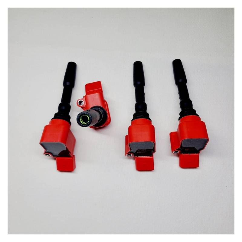 Zündspule Zündungen Zündspule Für A1 A3 A4 A5 A6 Q5 Tt Für Seat Leon Für Skoda Für Octavia Für Vw EOS Für Golf Vi Vii 1,8 2,0 06K905110G 06L905110D Motorzündspule(4 Piece) von NCTPICLC