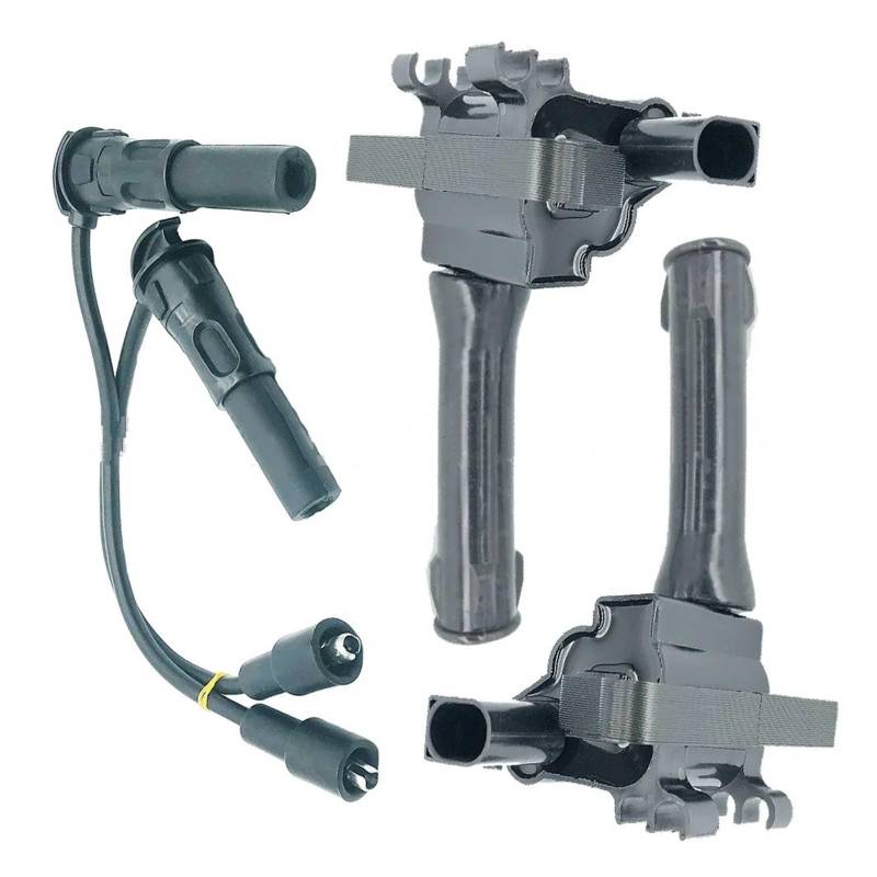 Zündspulen 1 Set ZÜNDSPULE UND DRAHT Kabel NEC000120A Für Rover 350 1.5L 1,5 T 360 1.5L 360 Plus 550 E550 Für Hybrid 1.5L Zündspule von NCTPICLC