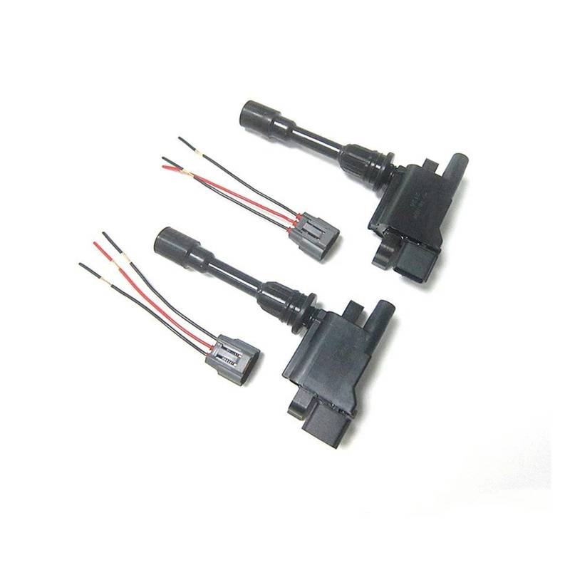 Zündspulen Autozubehör Zündspule FP85-18-100 Für Mazda 323 Für Family Für Protege 1.8 2.0 Für FP Für FS Für Premacy 1999 00 01 02 03 04 05 06 07 2008 CP Zündspule(2 with Connector) von NCTPICLC