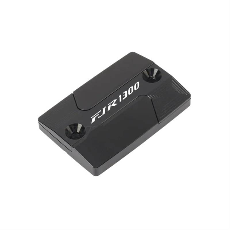 Bremsflüssigkeitsbehälter Schutz Für FJR1300 FJR 1300 Motorrad CNC Aluminium Front Brake Reservoir Flüssigkeit CNC Tank Abdeckung Öl Tasse Kappe(1 PCS Black) von NCVCB