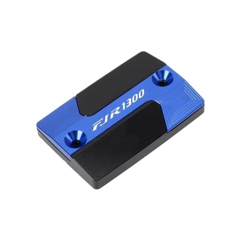 Bremsflüssigkeitsbehälter Schutz Für FJR1300 FJR 1300 Motorrad CNC Aluminium Front Brake Reservoir Flüssigkeit CNC Tank Abdeckung Öl Tasse Kappe(1 PCS Blue) von NCVCB
