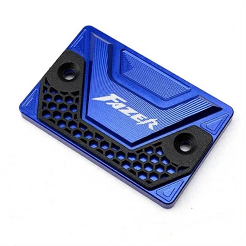 Bremsflüssigkeitsbehälter Schutz Für FZ8 Für Fazer FZ6 FZ6N FZ6S FZ6R FZ1 Motorrad CNC Ablauf Motoröl Einfülldeckel Vorderradbremsflüssigkeitsbehälter Abdeckung(FBC Blue) von NCVCB