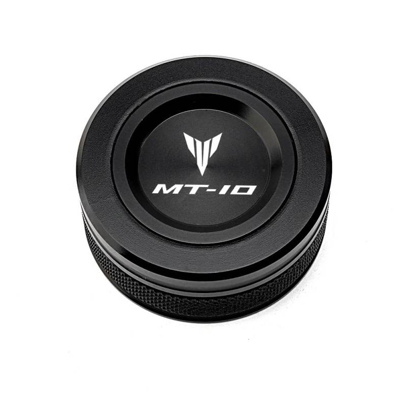 Bremsflüssigkeitsbehälter Schutz Für MT 07 09 10 MT07 MT10 MT09 Für Tracer SP 2020 2021 2022 Motorrad Zubehör CNC Hinten Brems Flüssigkeit Reservoir Abdeckung Kappe(Black-MT10) von NCVCB