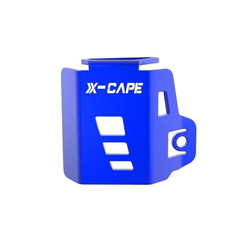 Bremsflüssigkeitsbehälter Schutz Für Mo&rini XCape 650 650X Für X-Cape 650X2022 2023 CNC Motorrad Hinten Brems Flüssigkeit Reservoir Abdeckung Öl Kappe Schutz Schutz(Blue) von NCVCB