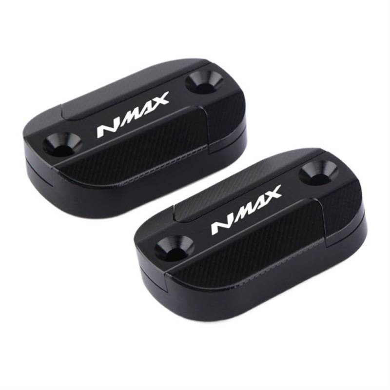 Bremsflüssigkeitsbehälter Schutz Für NMAX155 N-MAX125 NMAX 155 125 2019-2020 Motorrad Zubehör Refit Bremse Oberen Reservoir Brems Kappe(Blck) von NCVCB