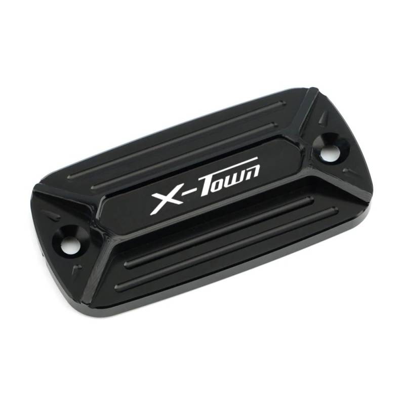 Bremsflüssigkeitsbehälter Schutz Für Xtown X Town 125 300 125i 250i 300i Vorderradbremsbehälter Flüssigkeitstank Abdeckkappe Dekoration CNC Motorradzubehör(1 Piece Black) von NCVCB