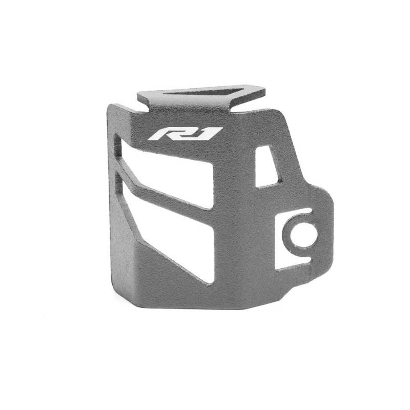 Bremsflüssigkeitsbehälter Schutz Für YZF R1 R1M R6 R7 R25 R125 Motorrad CNC Hinten Brems Flüssigkeit Reservoir Schutz Abdeckung Schutz Öl Tasse Schutz(Grey-R1) von NCVCB