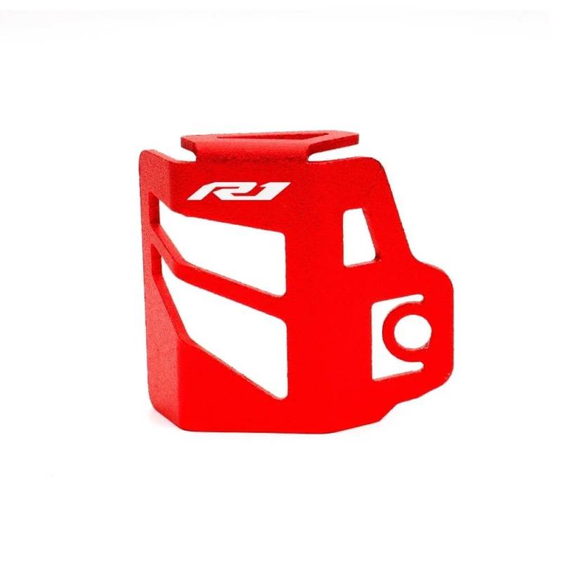 Bremsflüssigkeitsbehälter Schutz Für YZF R1 R1M R6 R7 R25 R125 Motorrad CNC Hinten Brems Flüssigkeit Reservoir Schutz Abdeckung Schutz Öl Tasse Schutz(Red-R1) von NCVCB