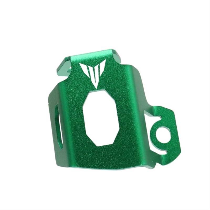 Bremsflüssigkeitsbehälter Schutz Hinterer Bremsflüssigkeitsbehälter-Schutz Für MT07 MT09 Für Tracer MT10 MT03 MT25 MT-07 Motorradpumpen-Schutzabdeckung(Green) von NCVCB