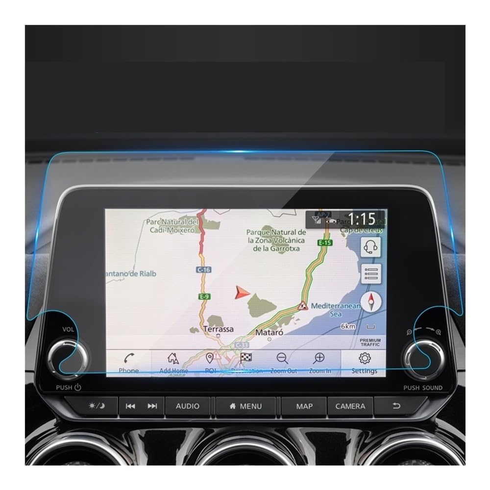 Displayschutzfolie Auto Aufkleber Displayschutzfolie Für Juke 2023 Navigation Display Gehärtetes Glas Schutzfolie Autozubehör Displayschutzfolie Auto Aufkleber Displayschutzfolie Für Juke 2023 Navigation Display Gehärtetes Glas Schutzfolie Autozubehör von NCXKZLH