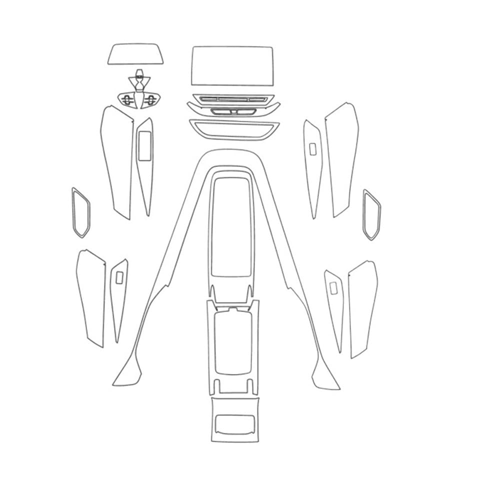 Displayschutzfolie Auto Innen Abdeckung Aufkleber Für ID.4 ID4 Für Crozz GTX X Pro Trim Membran Schutzhülle TPU Film Styling Displayschutzfolie Auto Innen Abdeckung Aufkleber Für ID.4 ID4 Für Crozz GTX X Pro Trim Membran Schutzhülle TPU Film Styling von NCXKZLH