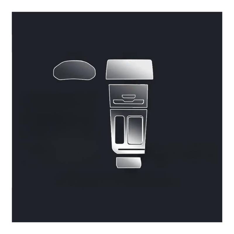 Displayschutzfolie Auto-Zentralsteuerungsbildschirm, TPU-Navigation, Anti-Kratz-Schutzfolie, GPS-Navigation Für Tiggo 7 Pro 2022–2024 von NCXKZLH