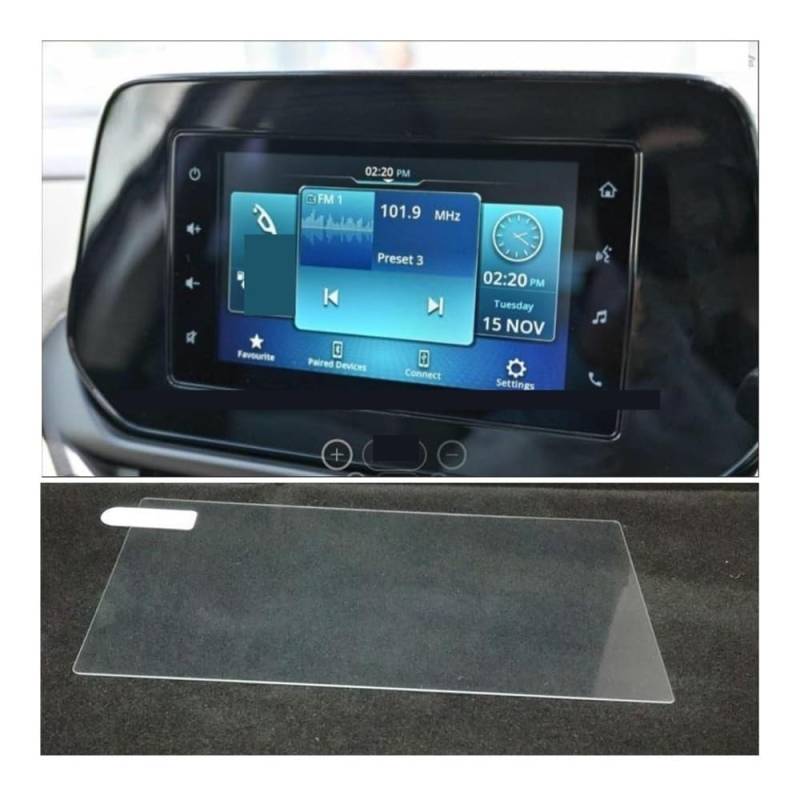 Displayschutzfolie Displayschutzfolie Aus Gehärtetem Glas, Aufkleber Für S-Cross 2022 2023, Auto-Infotainment, GPS-Navigation, Innenraum von NCXKZLH