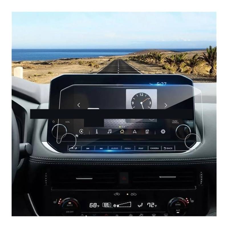 Displayschutzfolie Displayschutzfolie Aus Gehärtetem Glas Für Outlander 2022 9 Zoll GPS-Navigationszubehör von NCXKZLH