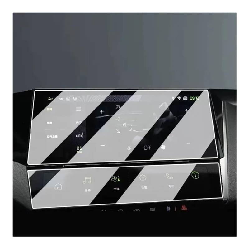 Displayschutzfolie Displayschutzfolie Aus Gehärtetem Glas Für Pe&ugeot 308 SW 408 2022 2023 10 Zoll GPS-Navigationsbildschirm Autozubehör von NCXKZLH