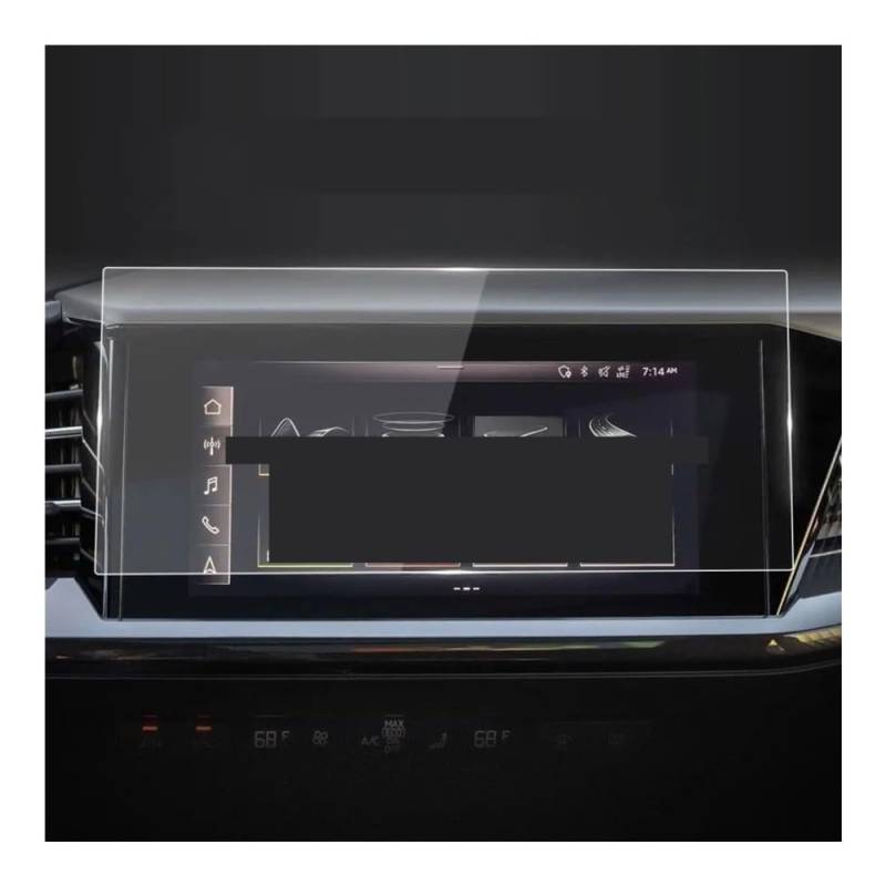 Displayschutzfolie Displayschutzfolie Aus Gehärtetem Glas Für Q4 Für E-tron 2022, Auto-11,6-Zoll-GPS-Navigationsbildschirm, Anti-Kratz-Film von NCXKZLH