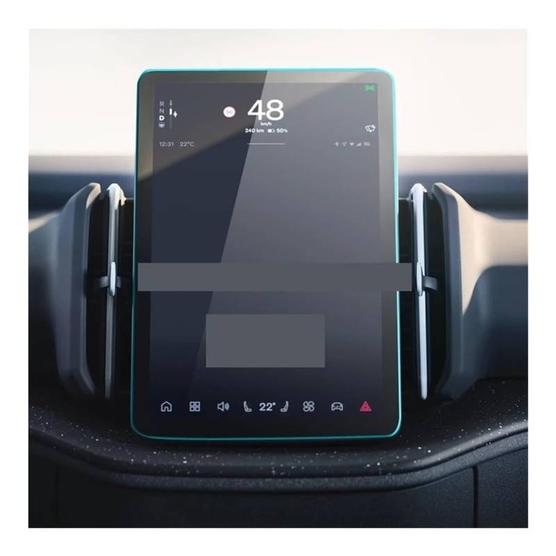 Displayschutzfolie Displayschutzfolie Aus Gehärtetem Glas Für Volvo EX30 2024 2025 12,3 Zoll, Auto-Infotainment-GPS-Navigationsfolie von NCXKZLH