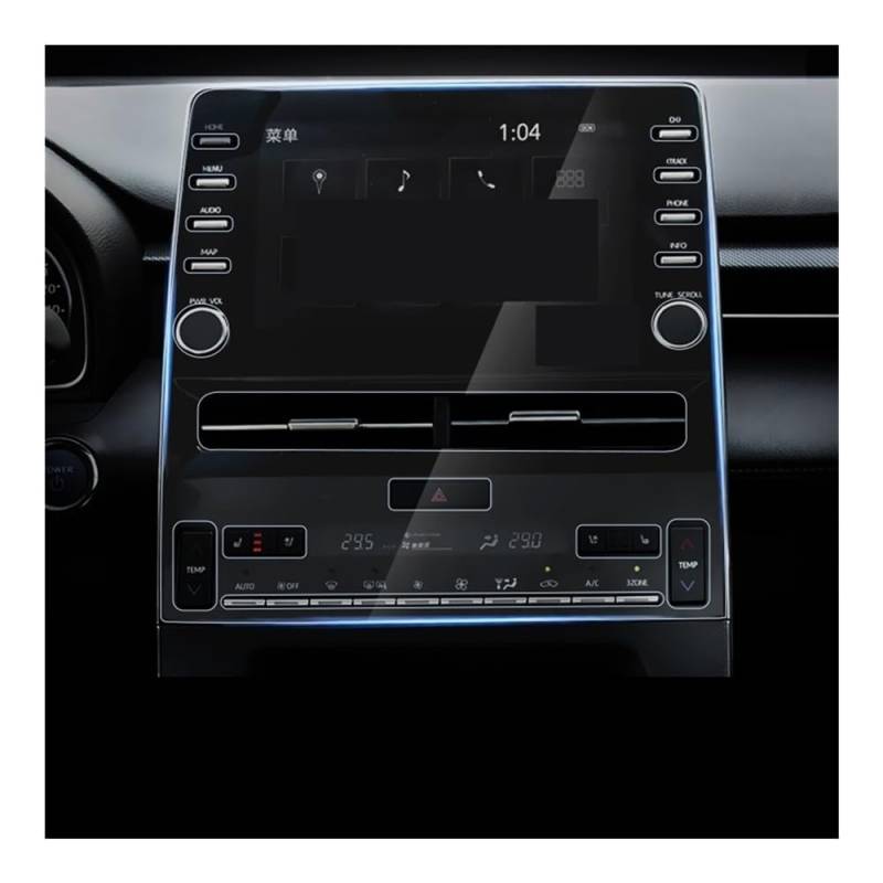 Displayschutzfolie Für Avalon 2019 2020 TPU Navigation Film Control Screen Film Kratzschutz Film Auto Zubehör von NCXKZLH