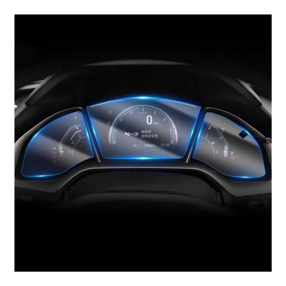 Displayschutzfolie Für Civic 2016–2019, Automobil-Innenraum, Instrumententafel, Membran-Bildschirm, TPU-Schutzfolie, Kratzfest Displayschutzfolie Für Civic 2016–2019, Automobil-Innenraum, Instrumententafel, Membran-Bildschirm, TPU-Schutzfolie, Kratzfest von NCXKZLH