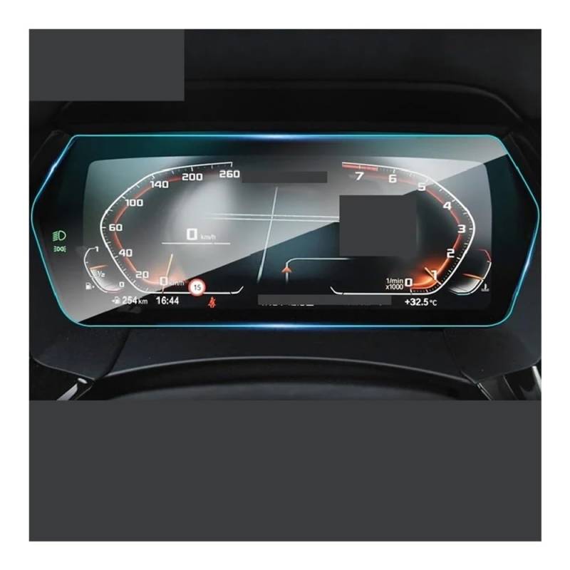 Displayschutzfolie Für F40 Für Serie 1 2019-2022 Automotive Interior Instrument Panel Membran Bildschirm Schutz Film von NCXKZLH