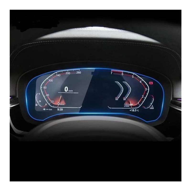 Displayschutzfolie Für G30 G31 Für Serie 5 2020 Automotive Interior Instrument Panel Membran Bildschirm Gehärtetes Glas Schutz Film von NCXKZLH