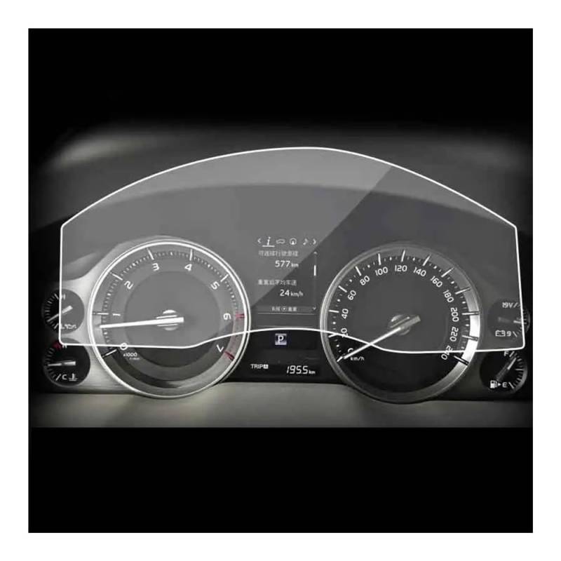 Displayschutzfolie Für Land Für Cruiser 2016-2021 Auto Tacho Instrument Panel Bildschirm TPU Schutz Film Anti-Scratch von NCXKZLH