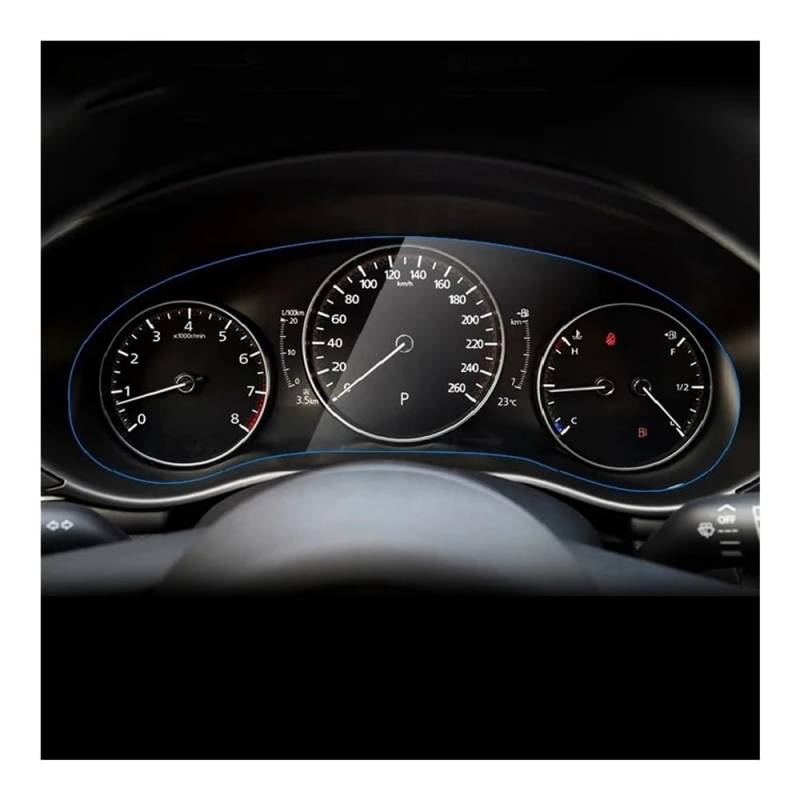 Displayschutzfolie Für Mazda 3 Für Axela CX-30 2019-2021 Auto Instrument Panel Membran Bildschirm TPU Schutz Film Anti-Scratch von NCXKZLH